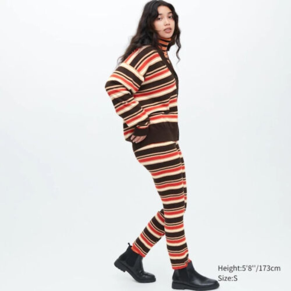 UNIQLO Merino Blend Semi Flare Knitted Pants (MARNI) XS new with tag - Picture 4 of 8